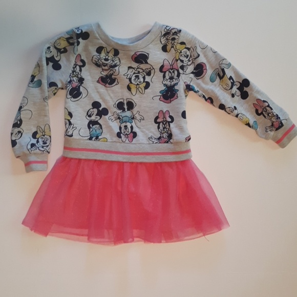 Disney Other - Minnie Mouse 2T Sweater Dress